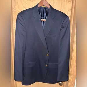 Brooks Brothers Navy Blazer Gold Buttons